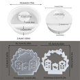 thumbnail image 3 of Creative House Series Pendant Resin Molds Unique Candlestick Inserts Mold Artistic Jewelry Projects Crafting Resin Mould, 3 of 4