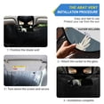 thumbnail image 2 of Birds Parrot Corella Car Windshield Sun Shade Foldable Car Front Window Visor Heat and UV Protection 57x31.5, 2 of 8