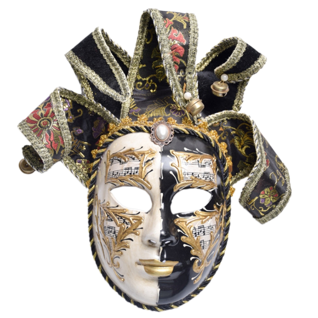 JesterMask Full Face Masquerade Mask Wall Decoration Women