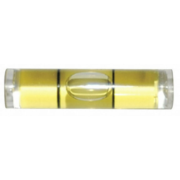 Johnson Level Vial,Acrylic,1.173 In L,PK25  SM911