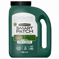 Pennington Smart Patch Sun and Shade Grass Seed Mix, for Sun to Partial Shade, 5 lb. Jug