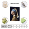 thumbnail image 2 of Johannes Vermeer Print Painting The Girl with A Pearl Earring Home Decor Poster Wall Art Hanging Picture Print Bedroom Decorative Painting Posters Room Aesthetic 12x18inch(30x45cm), 2 of 6