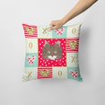 thumbnail image 2 of Carolines Treasures CK5137PW1414 Norwegian Forest Cat Love Fabric Decorative Pillow  14Hx14W multicolor, 2 of 4