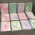 thumbnail image 3 of 4Pcs Sweet Bow Coil Notebook Butterfly A7 Coil Planner Portable Mini Notepad for Kids Girl Birthday Party Gift Back To School Gift, 3 of 4