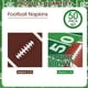 thumbnail image 4 of Juego de servilletas Litmirfu Football, 50 unidades, 3 capas, desechables, 4 of 7