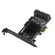 thumbnail image 4 of PCI-E to SATA3.0 Controller Expansion Board 8-Port SATA3.0 Interface Expansion Card, 4 of 4