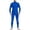 Blue, variant on EYNMVR Men's and Women's Bodysuit One Piece Unitard Halloween Spandex Skin Suit Stretchy Full Body Zentai Suit