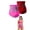 Red+Hot Pink, variant on LILIYA Women's Shapewear Shorts 2-Pack High Waist Tummy Control Plus Size Briefs Body Shaper Thigh Seamless Panties