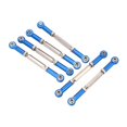thumbnail image 3 of 6Pcs 88mm Aluminum Alloy Adjustable Push RodsTurnbuckle Rod Linkage Accessories for RC Car Models, 3 of 7