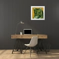 thumbnail image 3 of Wild Apple Portfolio 26x26 White Modern Wood Framed Museum Art Print Titled - Jungle Flair IV, 3 of 4