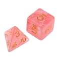thumbnail image 4 of kusrkot 7 Gem Acrylique Polyédrique Multifaces TRPG Jeux de Société Parti Rouge, 4 of 9