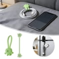 thumbnail image 2 of Cable Ties 2026 Upgrade Data Cable Organizer Silicone Reusable Multipurpose Elastic Cord Organizer for Fastening Bundling Cables Wires Management, 2 of 9