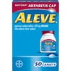 Aleve Soft Grip Arthritis Cap Pain Reliever/Fever Reducer Naproxen Sodium Caplets, 220 mg, 50 Ct
