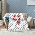 thumbnail image 6 of Worcester Polytechnic Institute Fleece Blanket, Very Soft Microfiber Flannel Blanket for Couch Warm and Cozy for All Seasons, 6 of 6
