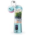 thumbnail image 1 of Ninja Blast Licuadora Portatil Recargable para Smoothies,Batidos,Ninja frappe de cable desmontable USB tipo C, vaso licuadora de 532ml(18 oz) Negro(Reacondicionado) (Agua Marina), 1 of 5