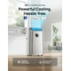 thumbnail image 2 of Aire acondicionado portátil Dreo, unidad de aire acondicionado de 12.000 BTU para dormitorio con refrigeración sin drenaje, aire acondicionado inteligente para habitación interior, 2 of 5