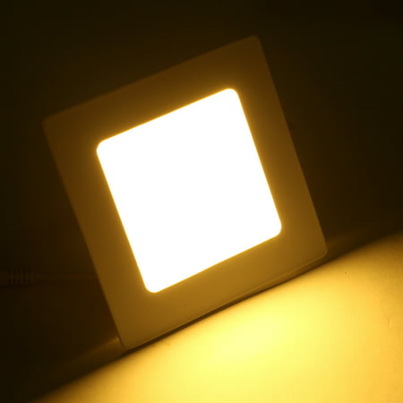 TKOOFN Recessed LED Flat Panel Ceiling Downlight Spot Light Panel Light Flat Room Lamp Ultra Slim Day/Warm White (Best Led Ceiling Spotlights)