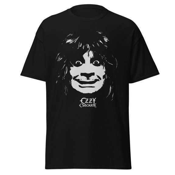 Ozzy Osbourne - Hello Jumbo Print Unisex T-Shirt - Black - Small