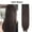 Dark Brown, variant on Nvzi Long Hair Extensions 55cm/22in Light Brown - 1 Pcs Matte High-Temperature Fiber Hair Extensions, Perfect for Ideal for Women's Hairstyle Enhancement
