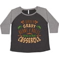thumbnail image 3 of Inktastic Turkey, Gravy, Beans, Rolls, Casserole Women's Plus Size T-Shirt, 3 of 5