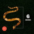 thumbnail image 3 of Kicko 6 Inch Assorted Small Hissing Snakes - 12 Pieces, Practical Joke, Venue Prop, Party, 3 of 6