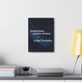 thumbnail image 3 of Inspirational Wall Art A Bad Decision Motivation Wall Decor for Home Office Gym Inspiring Success Quote Print Ready to Hang Unframed, 3 of 13