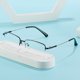 thumbnail image 4 of Espejo de proximidad de 50 a 600 grados, gafas planas y ligeras con personalidad para hombres y mujeres, de moda, de metal con memoria simple y antiluz azul, 4 of 4