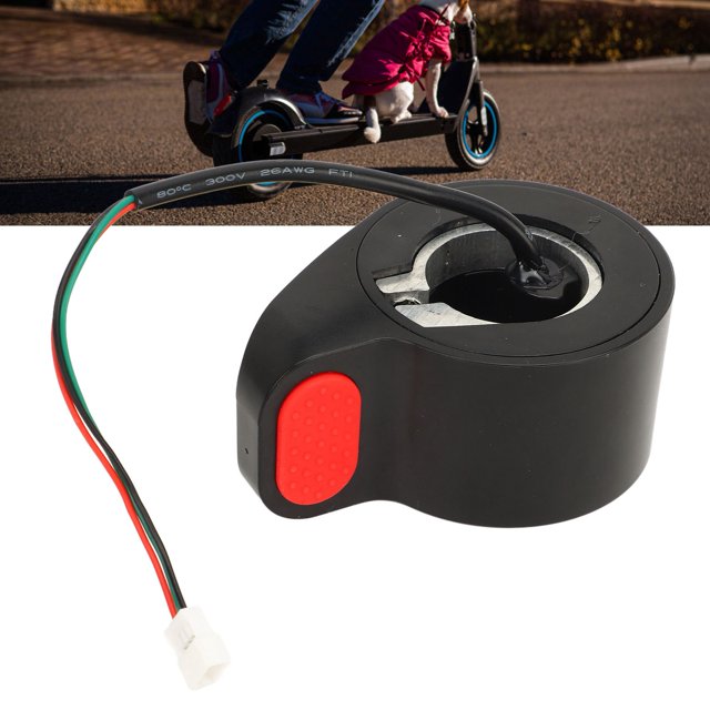 Acelerador de scooter eléctrico resistencia al desgaste del acelerador del pulgar del scooter eléctrico de rayas elevadas anticorrosión para Pro ANGGREK Otros