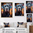 thumbnail image 4 of Designart "Confident Cane Corso II" Animals Dog Floater Framed Canvas Prints, 4 of 5
