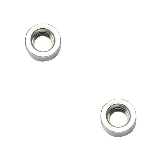 Youkk Écrou Auto-Clinquant en Acier Inoxydable CLS, Boulons à Rivets Galvanisés Fins, Fixations Industrielles, Écrous de Pression, Ensemble d'Outils Métriques M6-0 2Ensemble