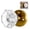 Brass, variant on Balin Designs Clear Crystal Door Knob with Lock, Octagonal Glass Door Knobs Interior Privacy Set, Vintage Decorative Antique Style Handle for Bedroom, Bathroom, Closet, 1 Pack