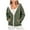 12# Army Green, variant on skpabo Zip Up Hoodies for Women Plus Size Plain Solid Color Full Zip Up Hoodie Comfortable Coats Jackets Hoodie Sweatshirts Casual Long Sleeve Hooded Jackets