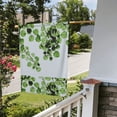 thumbnail image 5 of Wukai Watercolor Green Leaves Garden Flags Double Sided Welcome Garden Yard House Flags Outside Outdoor House (Only Flag), 5 of 8