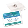 thumbnail image 2 of Heavy-Duty Clip-Style Badge Holders, Horizontal, 4 X 3, Clear, 100/box | Bundle of 2 Boxes, 2 of 3