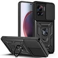 thumbnail image 2 of Funda para Motorola Moto Edge 30 40 Neo Ultra Lite Fusion S30 X30 Pro E13, cubierta de lente de ventana de empuje, soporte de anillo de cobertura, Etui, 2 of 5
