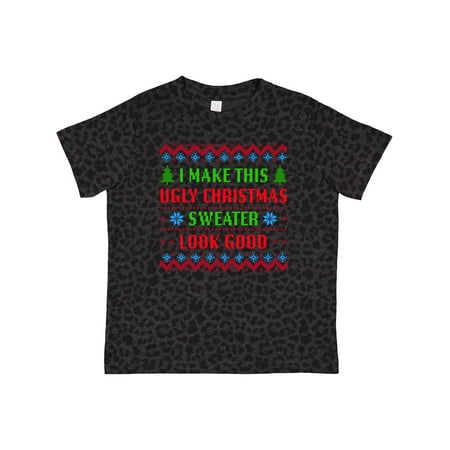

Inktastic I Make This Ugly Christmas Sweater Look Good Gift Toddler Boy or Toddler Girl T-Shirt