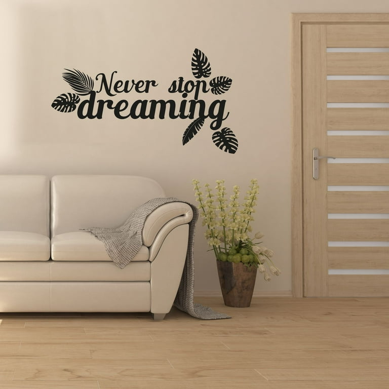 Stickers Chambre Never Stop Dreaming