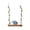 As Shown, variant on Yammee Lovebirds Parrots Toy Budgies Cage Stand Swing Climbing Bridge Swing Toy for Pet Bird Parakeets Cockatiel