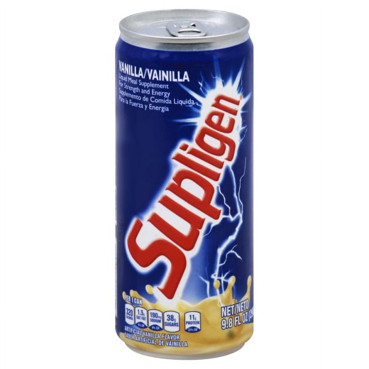 Supligen Vanilla Nutritional Drink 9.8oz, Pack of 12