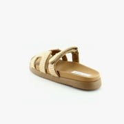 Steve Madden Mayven Women's Sandals Natural Raffia Size 8.5 M