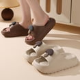 thumbnail image 5 of Lindas sandalias tridimensionales en forma de seta, cómodas zapatillas de EVA antideslizantes para el hogar, sandalias de baño de suela gruesa, zapatillas para hombres y mujeres, 5 of 5