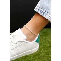 5Ct Round Cut Lab Created Diamond Women's Tennis Anklet 14K White Gold Plated