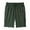 Green Shorts, variant on Men Shorts Solid Color Casual Everyday Wear Outdoor Activities Comfortable Fit Versatile Plain Design For Spring Summer Fathers Day Bottoms