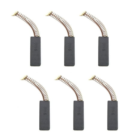 

6Pcs Electric Drill 30mm x 11mm x 6mm Motor Carbon Brushes Spare Part