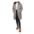 thumbnail image 3 of Rokka&Rolla Women's Heavy Long Winter Coat with Fleece Hood Parka Jacket, 3 of 10
