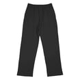 thumbnail image 2 of Favoffer Men Jogger Denim Pants Elastic Drawstring Stretch Side Pockets Tapered Leg Travel Walking Outdoor Daily Casual Full Length Trousers, 2 of 8