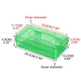 thumbnail image 3 of Bcylexb Stackable Translucent Pencil Box, Wide Opening Pencil Case with Sturdy Clasp Supply Organizer for Classroom Office Students Adults, 3 of 4