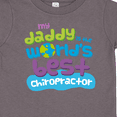 thumbnail image 4 of Inktastic World’s Best Chiropractor Daddy Boys or Girls Toddler T-Shirt, 4 of 5