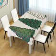 thumbnail image 4 of Yayeee Tablecloths 54" x 54" Rectangle Wrinkle Resistant Party Table Cover, Hand Drawn Christmas Stars, 4 of 8
