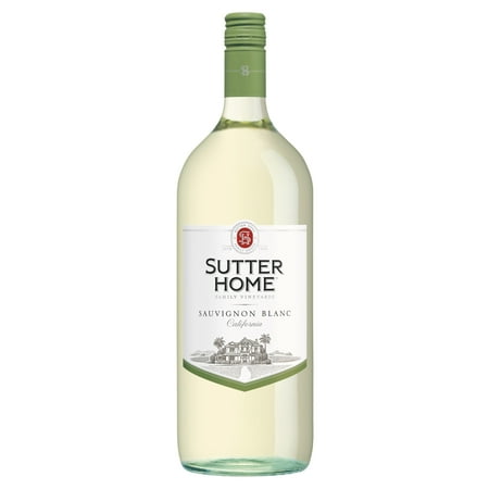Sutter Home Sauvignon Blanc California White Wine, 1.5 L Glass Bottle, 10.9% ABV